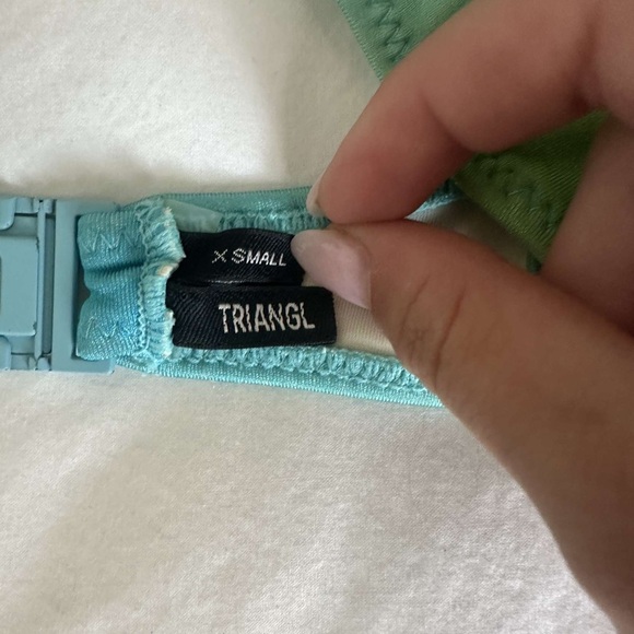 LIMITED EDITION TRIANGL BIKINI TOP AND BAG - Picture 3 of 3